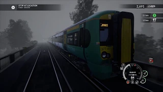 Train Sim World 2020 (PS4) East Coastway 2L62 : Brighton - Lewes 8:20pm Service
