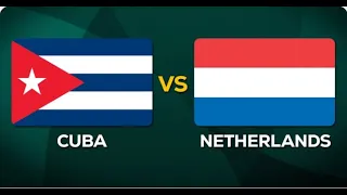 🔴LIVE CUBA VS NETHERLANDS - GAME 1- LIVE STREAM World Baseball Classic 2023