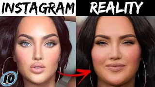 Top 10 Influencers Who Look Nothing Like Their Photos In Real Life - PART 2