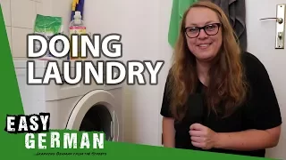 Doing laundry - Super Easy German (48)