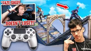 I spectated FAZE SWAY 1v1 the best CONTROLLER player in Fortnite... (I was SHOCKED)