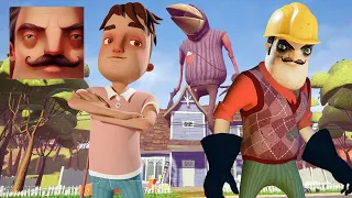 Hello Neighbor - My New Neighbor Construction (Secret Neighbor) Act 3 Gameplay Walkthrough