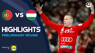 Portugal vs Hungary | Highlights | Preliminary Round | Men's EHF EURO 2022