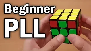 Rubik's Cube: Easy 2-Look PLL Tutorial (Beginner CFOP)