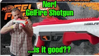 "Review" Nerf GelFire Raid..5 Shot Gel Shotgun Blaster..Is Gel Better Than Foam??