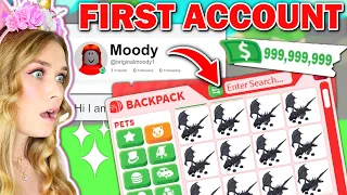 Logging Into Moodys FIRST Ever ROBLOX ACCOUNT!