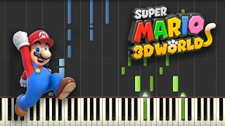 BEST Super Mario 3D World Songs on Piano (Super Mario 3D World Piano Medley)