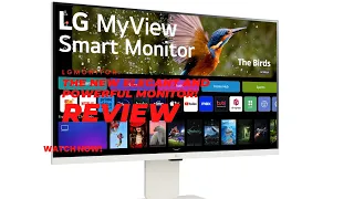 LG MyView Smart Monitor 32SR85U 2024 32 Inch!
