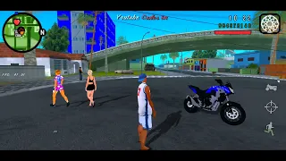 Como Colocar a mina na garupa no gta san andreas android!!