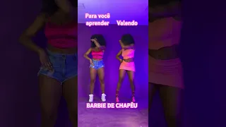 #tutorial BARBIE DE CHAPÉU 💕 #entretenimento #dance #barbie