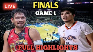 MERALCO BOLTS VS SAN MIGUEL FULL HIGHLIGHTS | FINALS GAME 1 | PBA HIGHLIGHTS | PBA LIVE TODAY