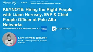 Day 3 - Hiring the Right People with Liane Hornsey, EVP & Chief People Officer at Palo Alto Networks