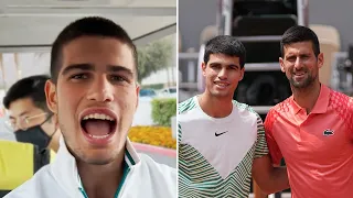 Carlos Alcaraz Says Djokovic Only Beat Him Because Of His Injury (Roland-Garros Semi Finals)