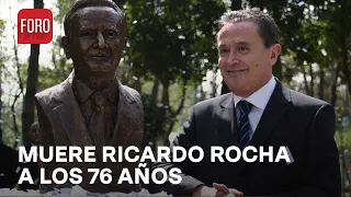 Muere Ricardo Rocha, el periodista tenía 76 años de edad - Las Noticias