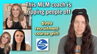 Top Beachbody hun is ripping people off with her grift | The $999 recruitment course | #antimlm
