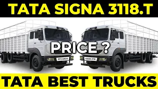 India's first 6x2 31T GVW 10 wheeler truck , Tata Signa 3118.T | Tata Trucks Jsrg Trucks