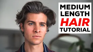 Medium-Length Hair Tutorial | Men's Hairstyle | Parker York Smith