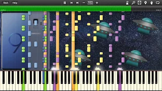 Space Funk Samsung Galaxy S9 ringtone remix [Synthesia]