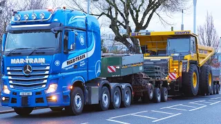 Delivering The New Komatsu Dump Truck