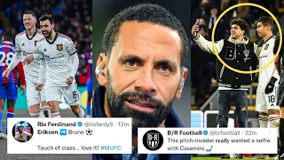 [Reactions] Olise Freekick Goal | Man United vs Crystal Palace 1-1 | Bruno Antony Fight | Casemiro