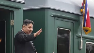 Nach Russlandbesuch ist Kim Jong-un auf dem Rückweg