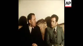 SYND 6-3-74 FOREIGN MINISTER KHADDAM MEETS ANDREI GROMYKO