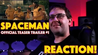 REACTION! Spaceman Official Teaser Trailer #1 - Josh Duhamel Movie 2016