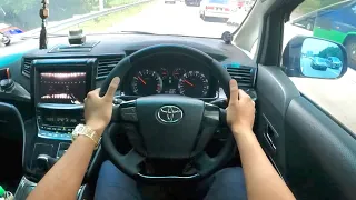 2008 Toyota Vellfire Z 2.4 [ 170 HP ] POV Test Drive / Walkaround Review