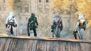 Assassin's Creed Unity Public Co Op & Stealth Kills Ultra Settings
