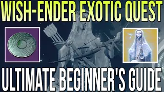 HOW TO GET WISH-ENDER EXOTIC BOW IN SEASON OF PLUNDER! COMPLETE BEGINNER'S GUIDE! [DESTINY 2]