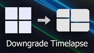 Downgrading Windows 11 to 1.01!