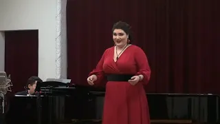 Юлия Вакула. Сен-Санс Ария Далилы из оперы "Самсон и Далила"