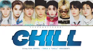 Stray Kids 'CHILL ' UNVEIL : TRACK 2 (Color Coded Lyrics) | ShadowByYoongi