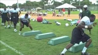 PC Raider Defensive Line Bag Drills 2013