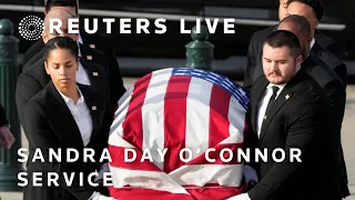 LIVE: Funeral service of former US Justice Sandra Day O'Connor