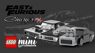 Lego mini champions dominic toretto dodge charger from the fast & furious