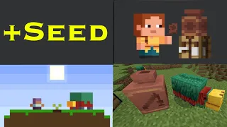 The fastest way to get the achievements "Careful restoration" and "Planting the Past" in Minecraft