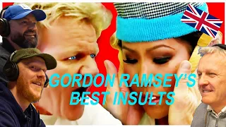 Gordon Ramsay BEST INSULTS COMPILATION REACTION!! | OFFICE BLOKES REACT!!