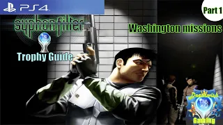 Lets Platinum Syphon Filter on PS4 Part 1 [  Washington  missions  ]