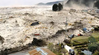 Massive Tsunami Attack Compilation | Real Footage of Tsunami