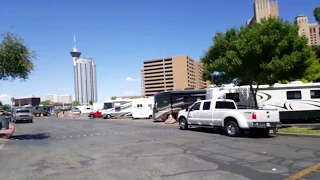 Circus Circus RV Park Las Vegas Nevada part 1 review