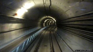 2016.06.23. - Az M4-es metró teljes vonala kivilágítva! (Keleti pályaudvar - Kelenföld vasútállomás)