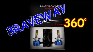 НОВЫЕ СВЕТОДИОДНЫЕ LED ЛАМПЫ BRAVEWAY 360 ГРАДУСОВ