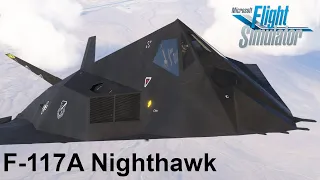 Lockheed F-117A Nighthawk - Flight Over Nevada - Microsoft Flight Simulator - RTX 4090 - 4K