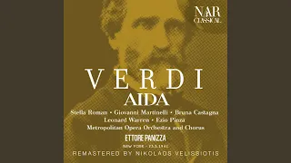 Aida, IGV 1, Act IV: "La fatal pietra sovra me si schiuse" (Radamès, Aida, Coro)