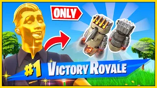 Nitro Fists ONLY Challenge i Fortnite!