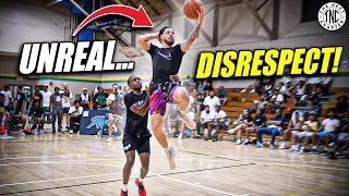 Gritty Streetballer vs Scrappy D1 Guard Got HEATED… | Qel vs Will