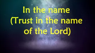 Fred Hammond - I Will Trust - Lyrics  2014