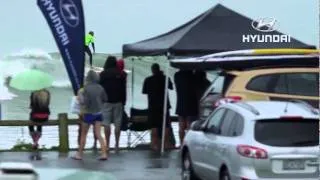 2012 Hyundai Tour - 1ST LONGBOARD EVENT AT RAGLAN HIGHLIGHTS