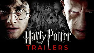 HARRY POTTER ALL TRAILERS 1, 2, 3, 4, 5, 6, 7 Part 1, 7 Part 2